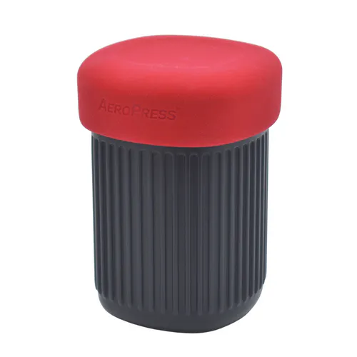 AeroPress Go coffee maker mug with lid